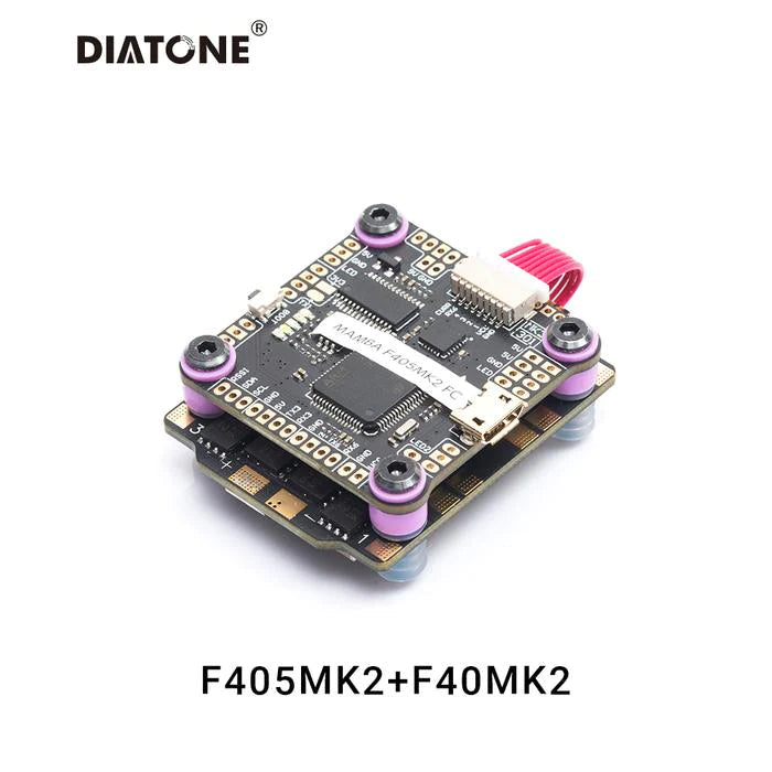 Diatone Mamba Stack - F405 MK2 FC + F40 40A BLHeli_S ESC - DroneRacingParts.com