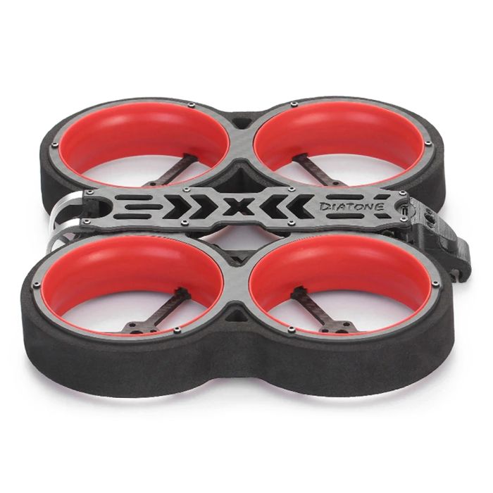 Diatone Taycan MXC3.1 3" Cinewhoop Frame Kit w/ Red Ducts - DroneRacingParts.com