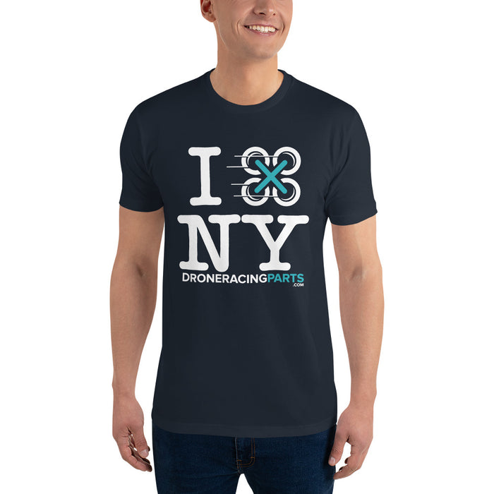 I DRP NY Short Sleeve T-shirt (Next Level) - DroneRacingParts.com